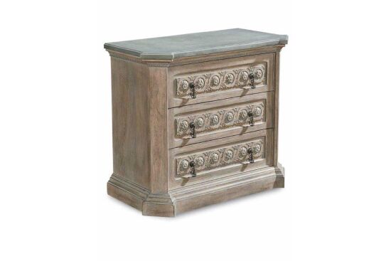 ARCH SALVAGE KOMODİN 3 ÇEK.KAHVE 51x100x81cm 233142-2802 - 1