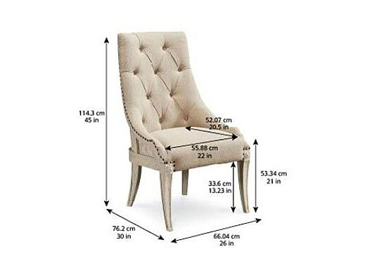 ARCH SALVAGE SANDALYE 76x66x114cm 233200-2817 - 2