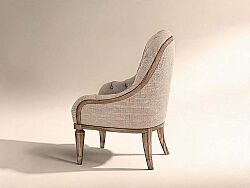 ARCHİTRAVE KAPİTONELİ KOLLU SANDALYE 69x68x108cm 277207-2608 - 3