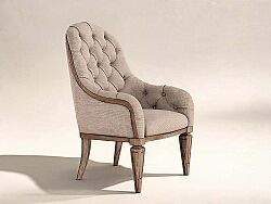 ARCHİTRAVE KAPİTONELİ KOLLU SANDALYE 69x68x108cm 277207-2608 - 2