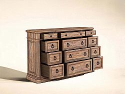 ARCHİTRAVE ŞİFONYER 12 ÇEKMECE KAHVE 53x178x101cm 277131-2608 - 3