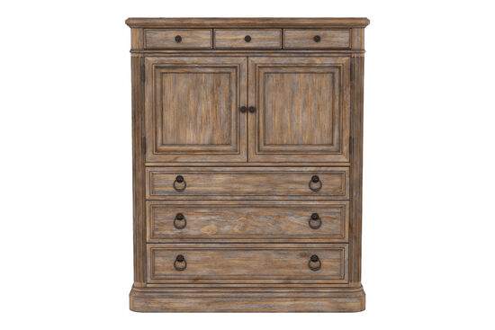 ARCHİTRAVE ŞİFONYER 6 ÇEKMECE 2 KAP.KAHVE 51x120x145cm 277152-2608 - 4