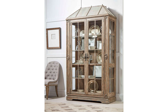 ARCHİTRAVE VİTRİN KAHVE 50x117x236cm 277240-2608TP-BS - 2