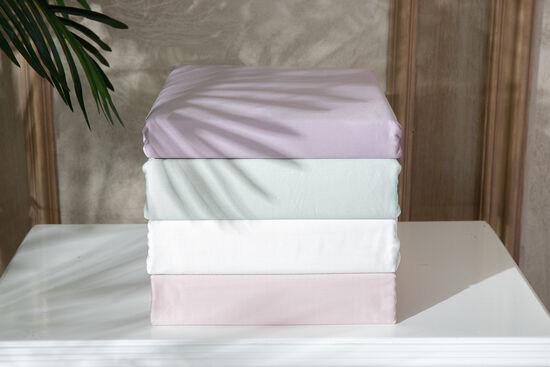 ARIETTA FITTED CARSAF PEMBE 180x200cm