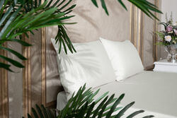 ARIETTA FITTED CARSAF YESIL 100x200cm - HOME SWEET HOME