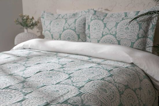 BABEL PİKE-YATAK ÖRTÜSÜ 240x250 3 PRC MİNT - 2