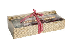 BAMBU KUTULU MUMLUK SETİ - HOME SWEET HOME