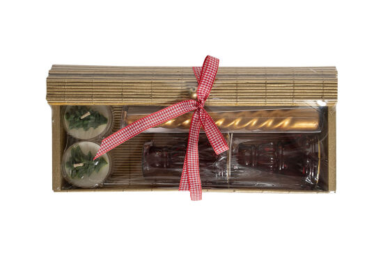 BAMBU KUTULU MUMLUK SETİ - 3