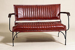 BANK DERI M-11071 A 127x71x76cm 611KHC - HSH-KRVN ORTAK