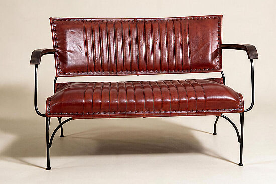 BANK DERI M-11071 A 127x71x76cm 611KHC - 1