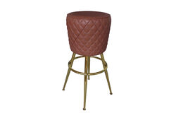 KERVAN - BAR SANDALYESİ KAHVE 46x46x73cm C0309C-01-1D VİNTAGE CİGAR 11