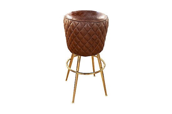 BAR SANDALYESİ KAHVE 46x46x73cm C0309C-01-1D VİNTAGE CİGAR 11 - 1