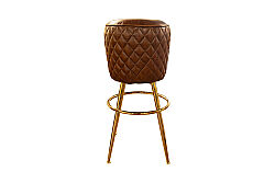 BAR SANDALYESİ KAHVE 46x46x73cm C0309C-01-1D VİNTAGE CİGAR 11 - 4