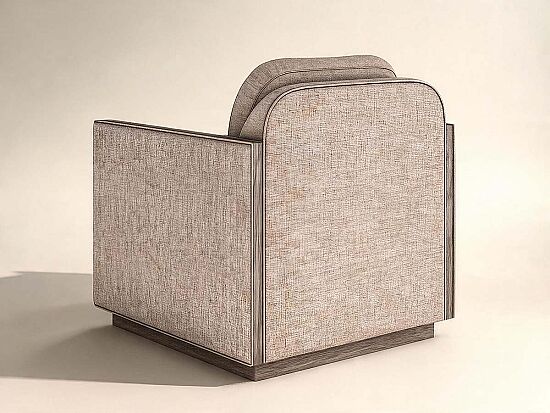 BASTİON TEKLİ KOLTUK VİZON 99x99x90cm 763503-5354FN - 3