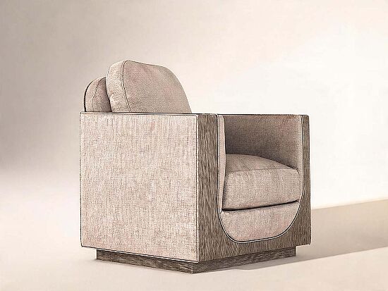 BASTİON TEKLİ KOLTUK VİZON 99x99x90cm 763503-5354FN - 2