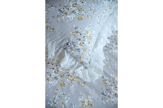 BELİNZA NEVRESİM TAKIMI 160X220 TK 4 PRC GRİ
