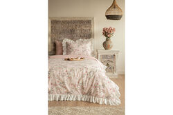 BELİNZA NEVRESİM TAKIMI 160X220 TK 4 PRC PEMBE - KERVAN
