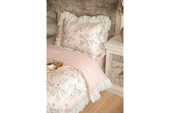 BELİNZA NEVRESİM TAKIMI 160X220 TK 4 PRC PEMBE - 2