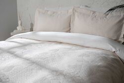 BELİSSA PİKE-YATAK ÖRTÜSÜ 240x250 3 PRC KREM-BEJ - 5