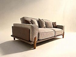 BELT DÖRTLÜ KOLTUK KAHVE-BEJ 90x270x80cm - 2