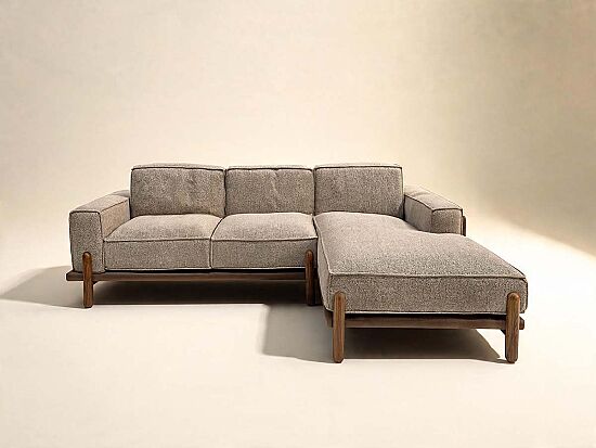 BELT KÖŞE KOLTUK SAĞ KAHVE-BEJ 95x170-280x65cm - 2