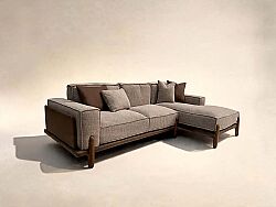 BELT KÖŞE KOLTUK SAĞ KAHVE-BEJ 95x170-280x65cm - 3