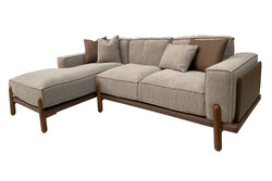 BELT KÖŞE KOLTUK SOL KAHVE-BEJ 95x170-280x65cm - 2