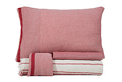 BERLİCA PİKE TAKIMI 240X220 4 PRC ECRU-KIRMIZI - 6