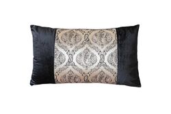 DEKORATİF KIRLENT - BERNET 35X60 KIRLENT SİYAH -VİZON