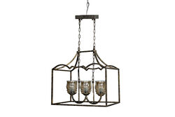 BH-45 KREM 3 KOLLU DIKDORTGEN SARKIT AVIZE 30x50x50cm - 2