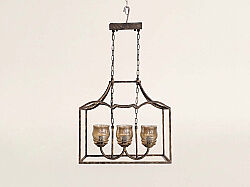 BH-45 KREM 3 KOLLU DIKDORTGEN SARKIT AVIZE 30x50x50cm - KERVAN