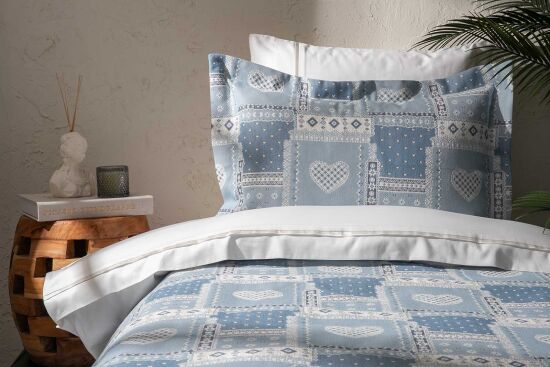 BİEN PİKE-YATAK ÖRTÜSÜ 170x240 2 PRC MAVİ - 1