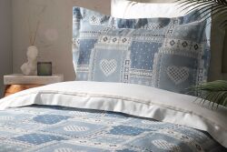 BİEN PİKE-YATAK ÖRTÜSÜ 170x240 2 PRC MAVİ - 2