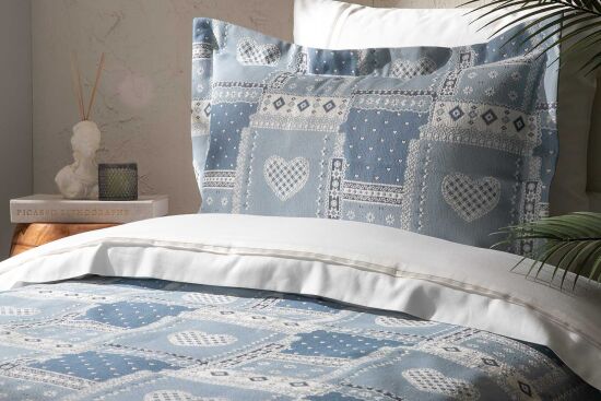 BİEN PİKE-YATAK ÖRTÜSÜ 170x240 2 PRC MAVİ - 2