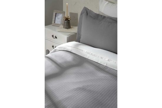 BIGA PİKE-YATAK ÖRTÜSÜ 240x250 3 PRC GRİ - 6