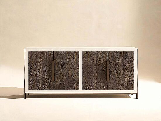 BLANC KONSOL 4 KAPAK KREM 51x212x91cm 289252-1040 - 1
