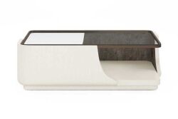 BLANC ORTA SEHPA DİKDÖRTGEN CAMLI 73x137x43cm 289300-1040 - ORTA SEHPA