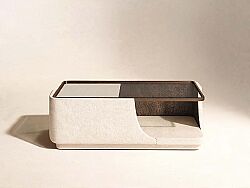 BLANC ORTA SEHPA DİKDÖRTGEN CAMLI 73x137x43cm 289300-1040 - ORTA SEHPA