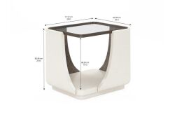 BLANC YAN SEHPA KARE CAMLI 61x71x61cm 289303-1040 - 8