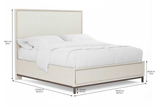 BLANC YATAK+ 2 KOMODİN KREM 164.47x219.08x165.1cm 289135-1040-289158-1017