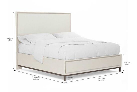 BLANC YATAK+ 2 KOMODİN KREM 205.11x219.08x165.1cm 289136-1040-289158-1017