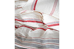 BLENCA NEVRESİM TAKIMI 200X220 4 PRC ECRU-KIRMIZI - 4