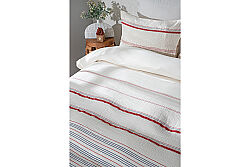 BLENCA NEVRESİM TAKIMI 200X220 4 PRC ECRU-KIRMIZI - 7