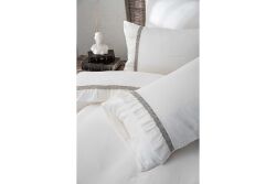 BLOSSOM NEVRESİM TAKIMI 200X220 CK 6 PRC EKRU-YEŞİL - 5