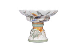 BOLVIN DEKORATİF AYAKLI TABAK 27X27X20.5 CM CF018-H - HSH-KRVN ORTAK