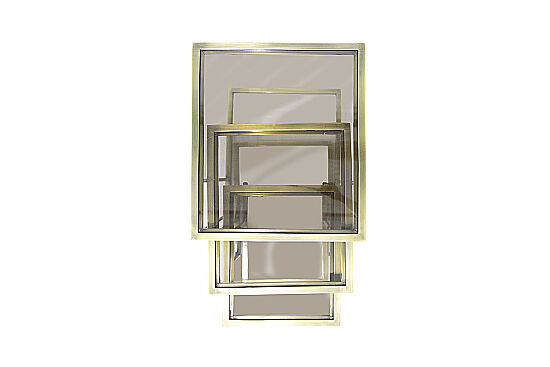 BOMBAY FİT 3 LÜ ZİGON SEHPA 45X52X60 CM ESKİTME - 5