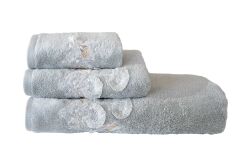 BOMONTİ HAVLU 30X50 KUŞ NAKIŞLI YEŞİL RENK - 4