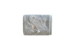 BOMONTİ HAVLU 30X50 KUŞ NAKIŞLI YEŞİL RENK - EL HAVLUSU