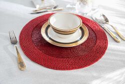 BONCUKLU AMERİKAN SERVİS - KIRMIZI - 38 - 4