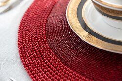 BONCUKLU AMERİKAN SERVİS - KIRMIZI - 38 - 5